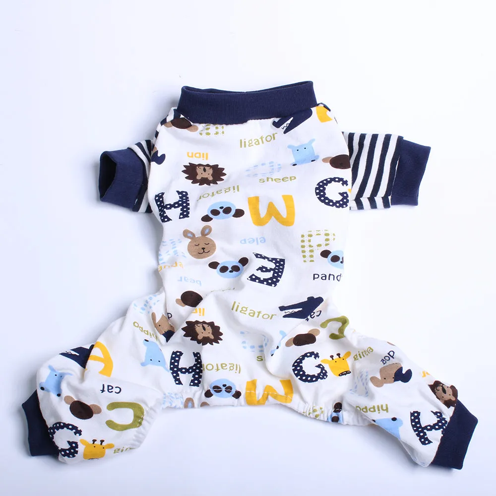 100% Soft Cotton Pet Jumpsuit