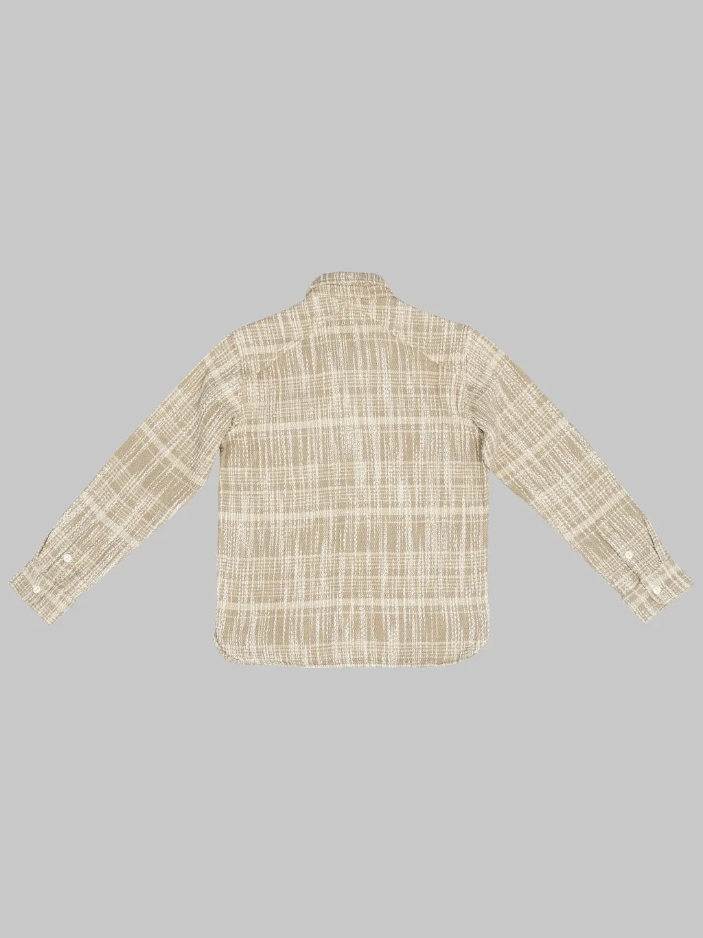 3sixteen Crosscut Flannel Alabaster Jacquard