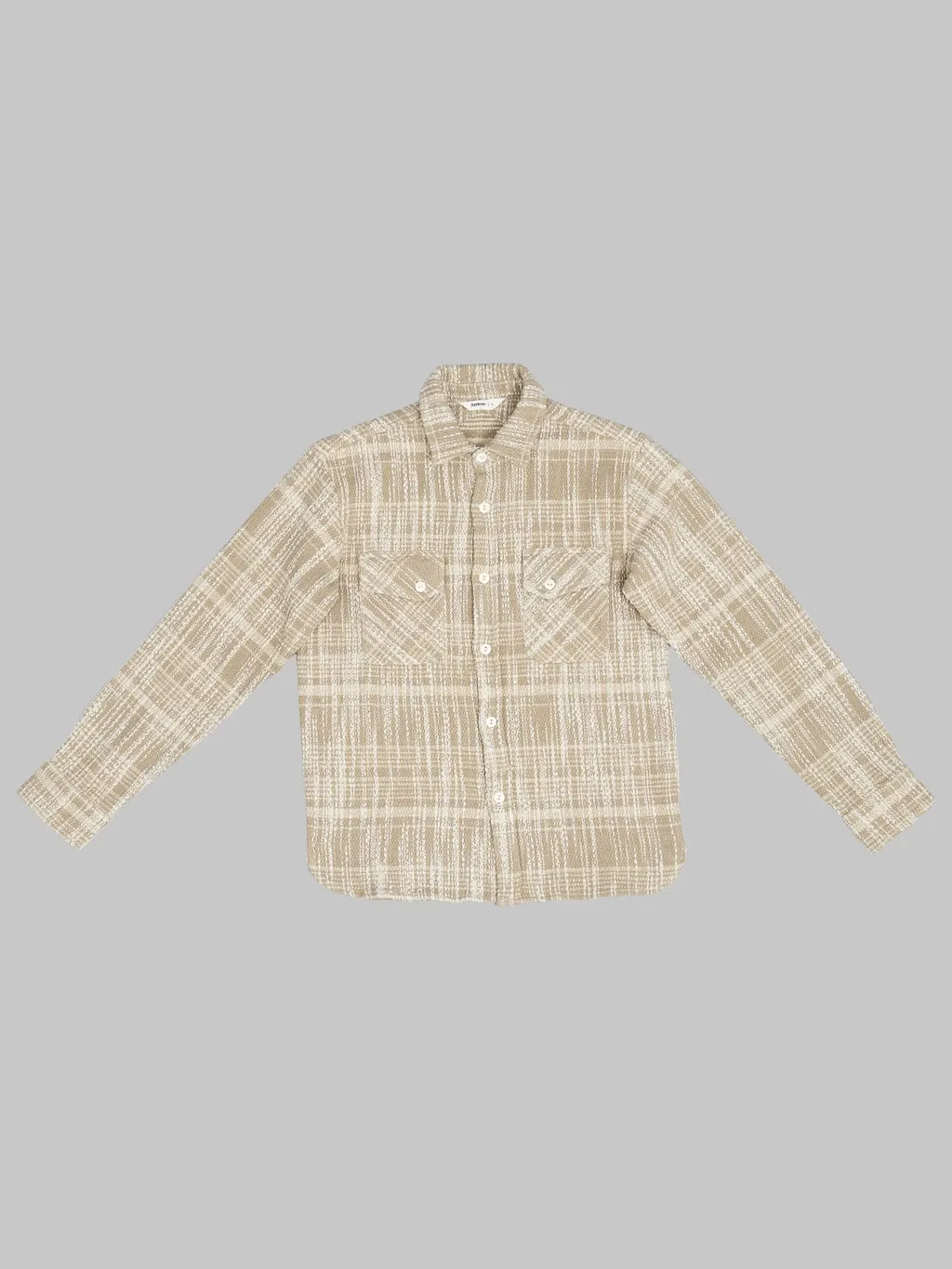 3sixteen Crosscut Flannel Alabaster Jacquard