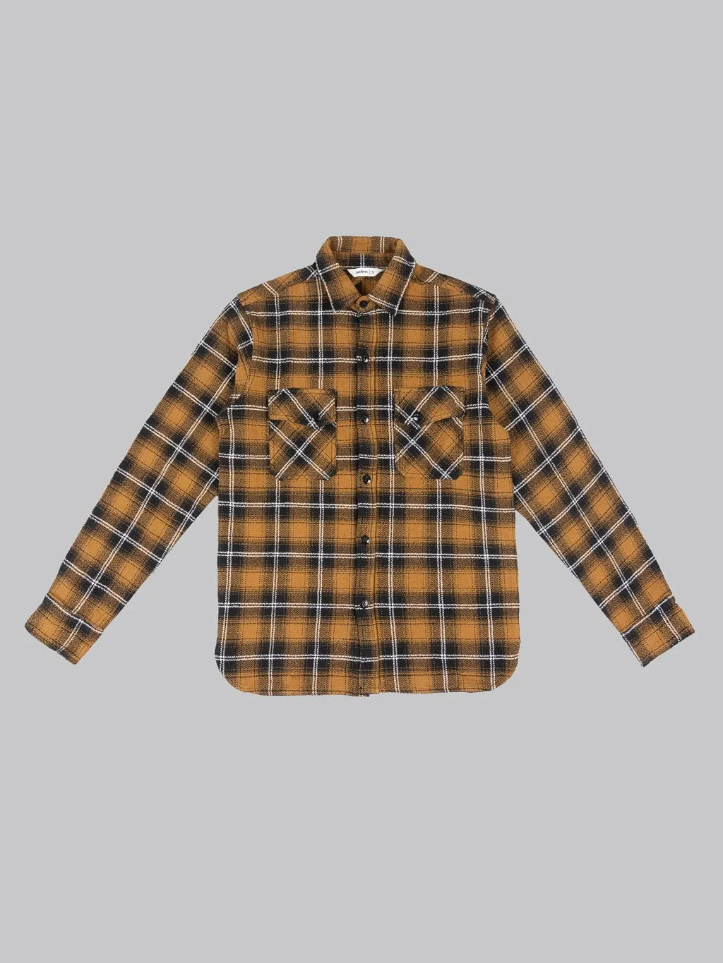 3sixteen Crosscut Flannel Sienna Check