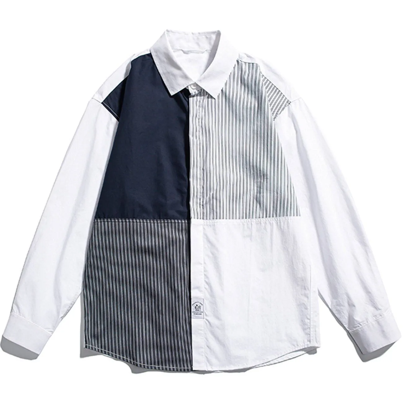 AlanBalen® - Color Matching Long-sleeved Shirt