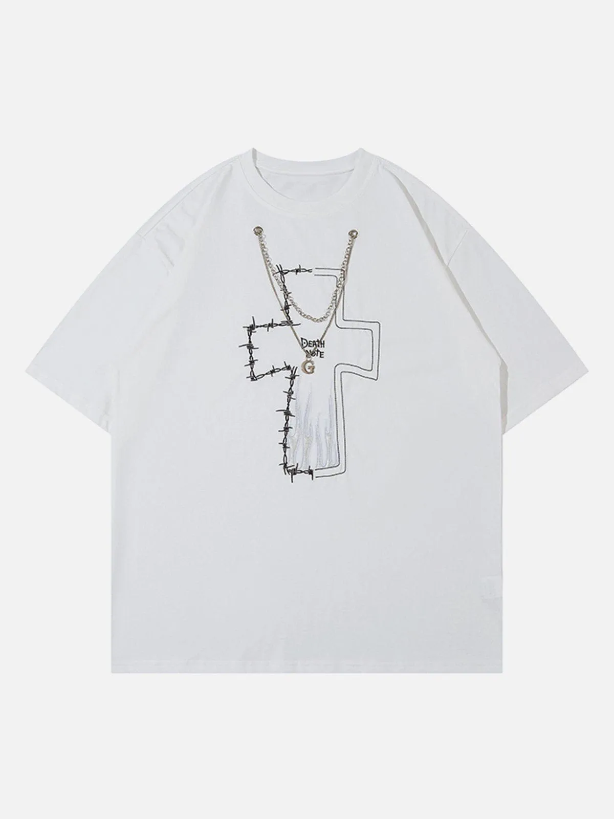 AlanBalen® - Crosses Print Tee