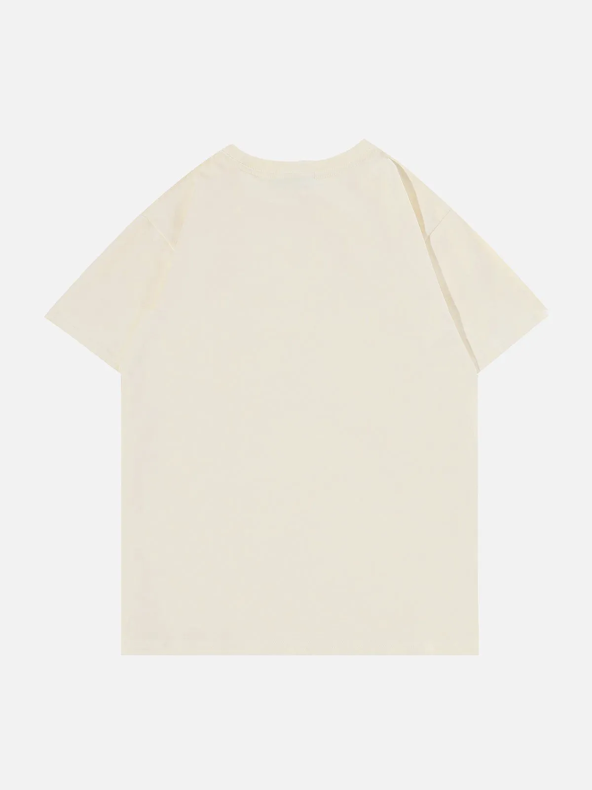 AlanBalen® - Duck Graphic Flocking Tee