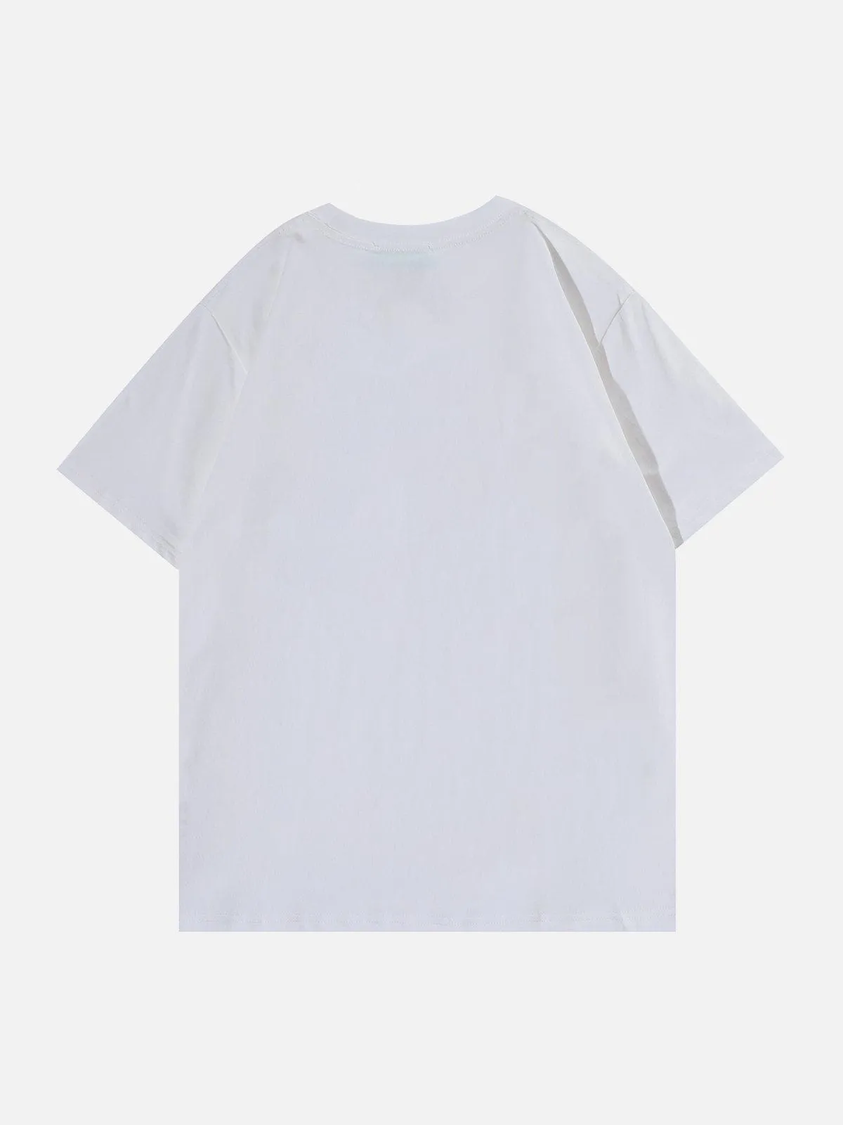 AlanBalen® - Duck Graphic Flocking Tee