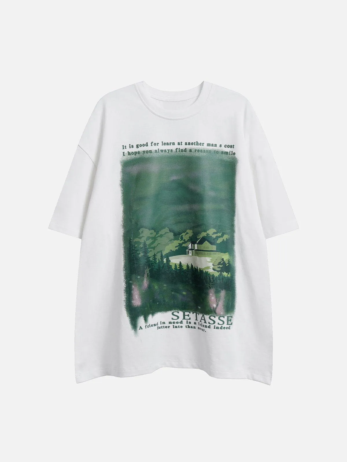 AlanBalen® - Forest House Print Tee