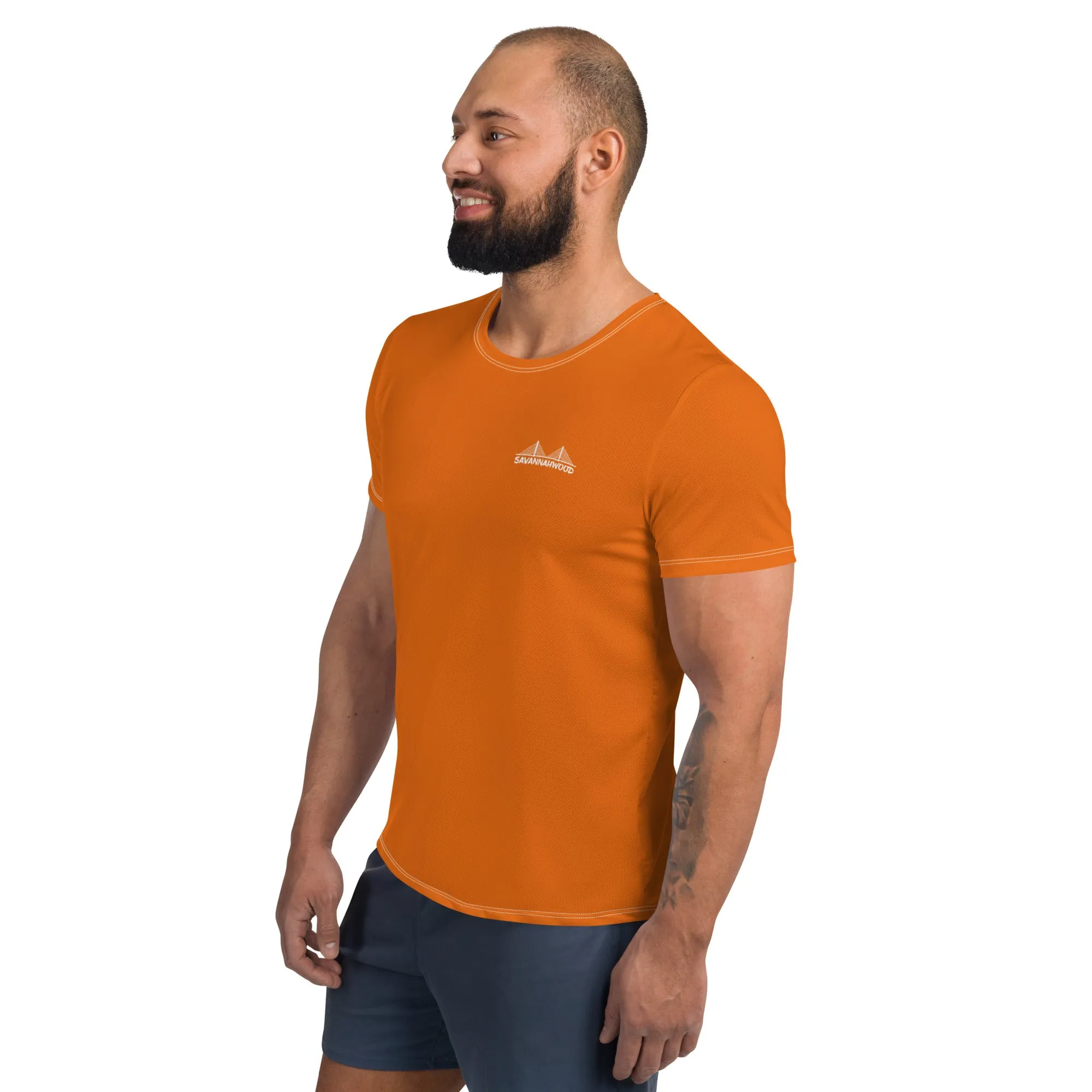 All-Over Print Men's Athletic T-shirt Mango