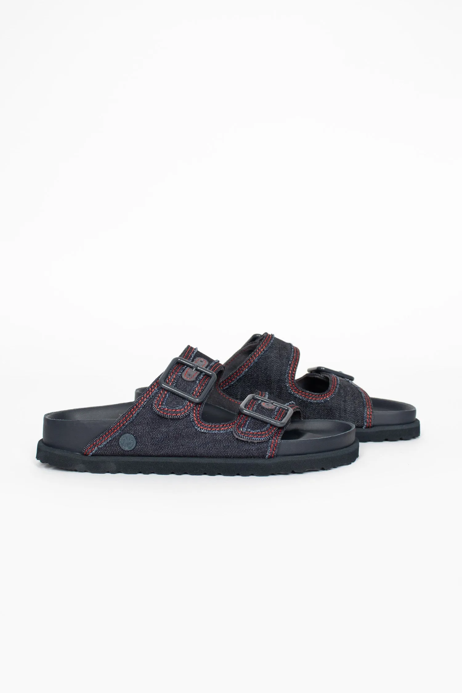 Arizona Stone Washed Sandal Dark Wash Denim