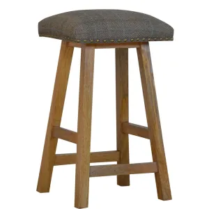 Augustus Multi Tweed Bar Stool