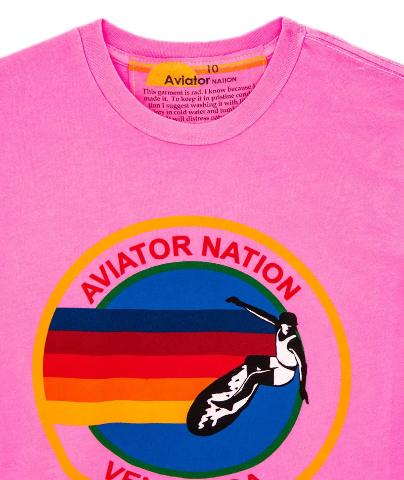 Aviator Nation Kids Surfer Tee