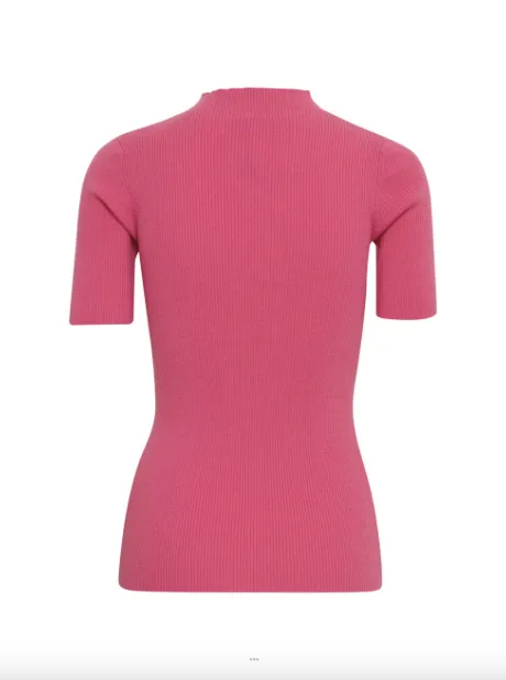 Aviva Short Sleeve - Super Pink