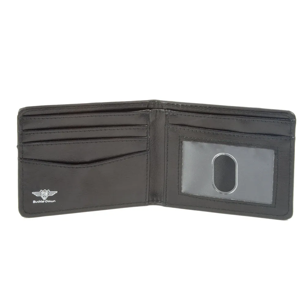 Bi-Fold Wallet - MACUSA Seal Black Gold   FBAWTFT Logo Grays Gold