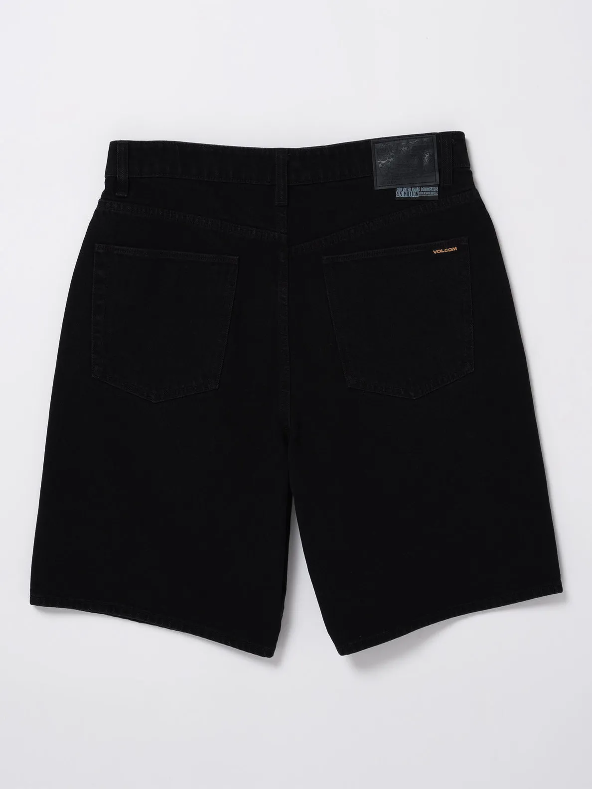 Billow Denim Short - BLACK