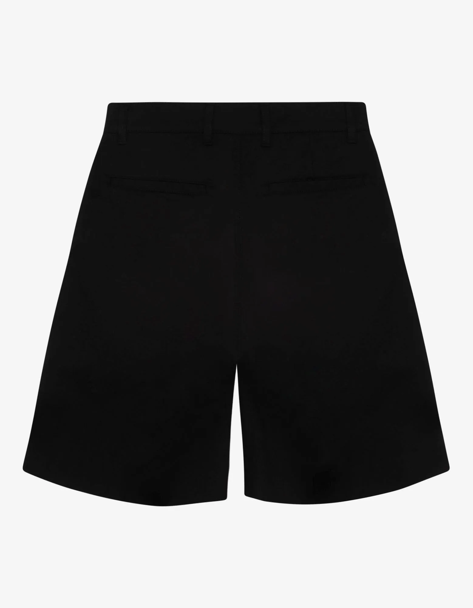 Black Side Logo Chino Shorts -