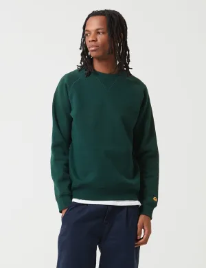 Carhartt-WIP Chase Sweatshirt - Bottle Green