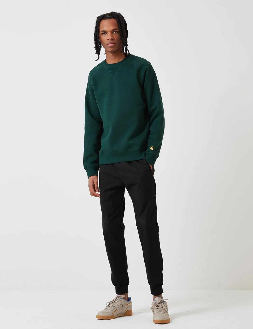 Carhartt-WIP Chase Sweatshirt - Bottle Green