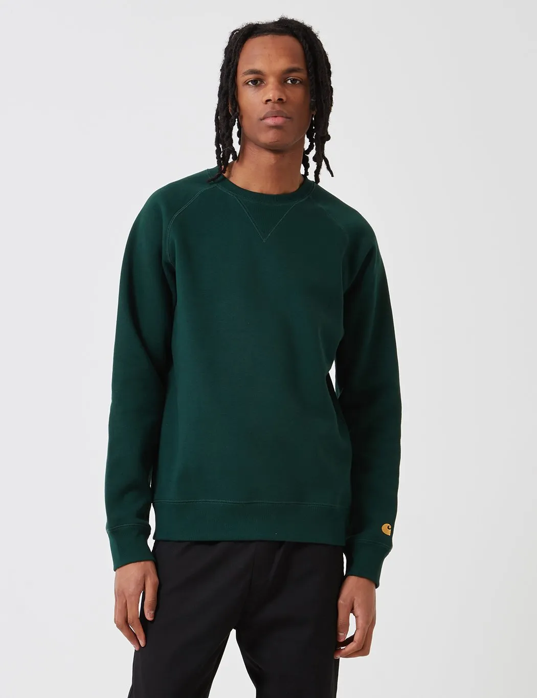 Carhartt-WIP Chase Sweatshirt - Bottle Green