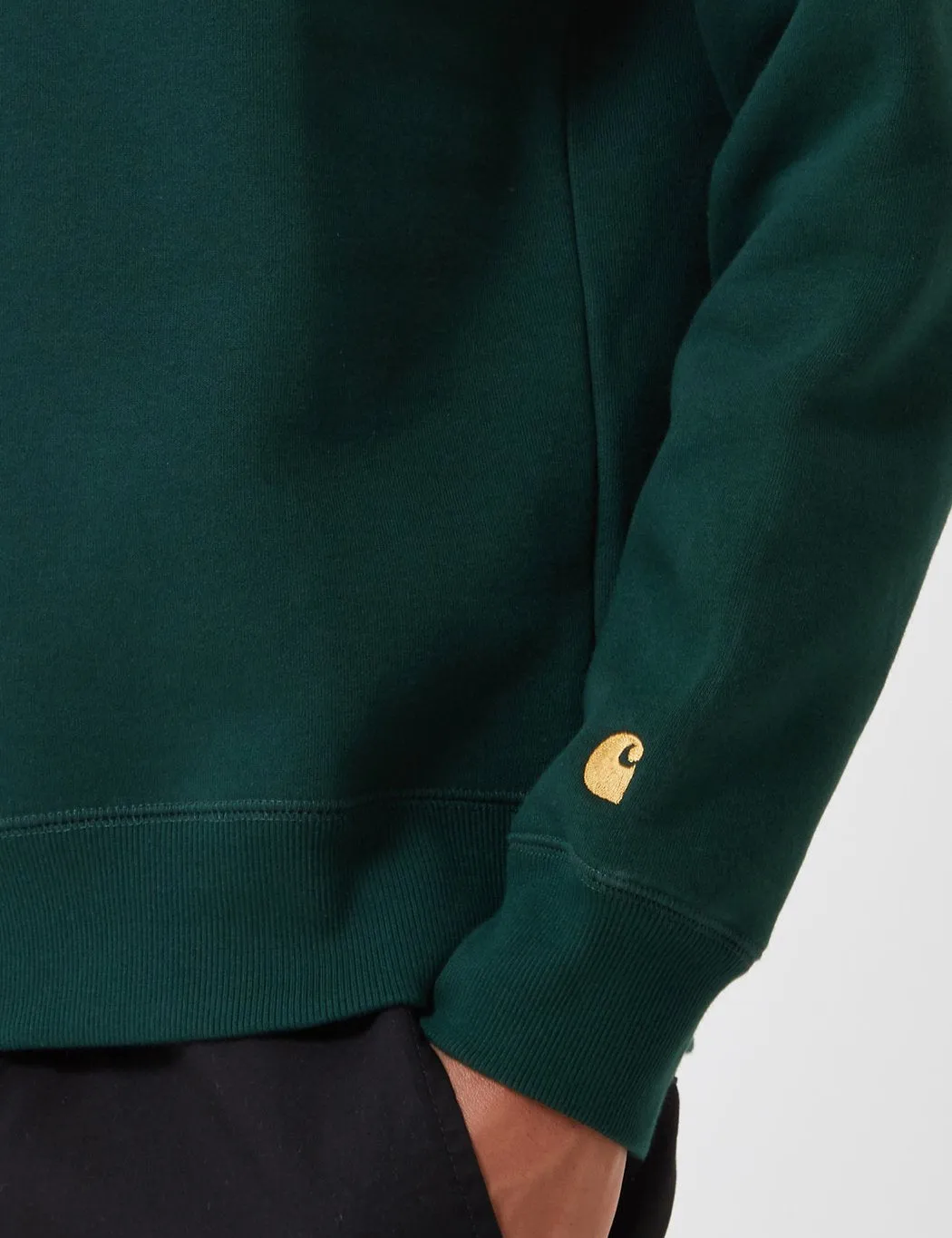 Carhartt-WIP Chase Sweatshirt - Bottle Green