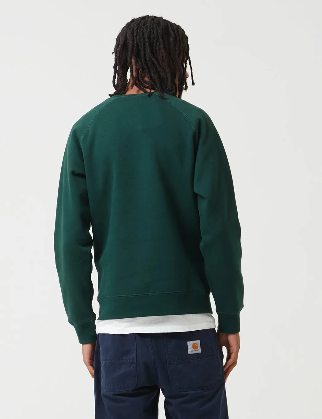 Carhartt-WIP Chase Sweatshirt - Bottle Green