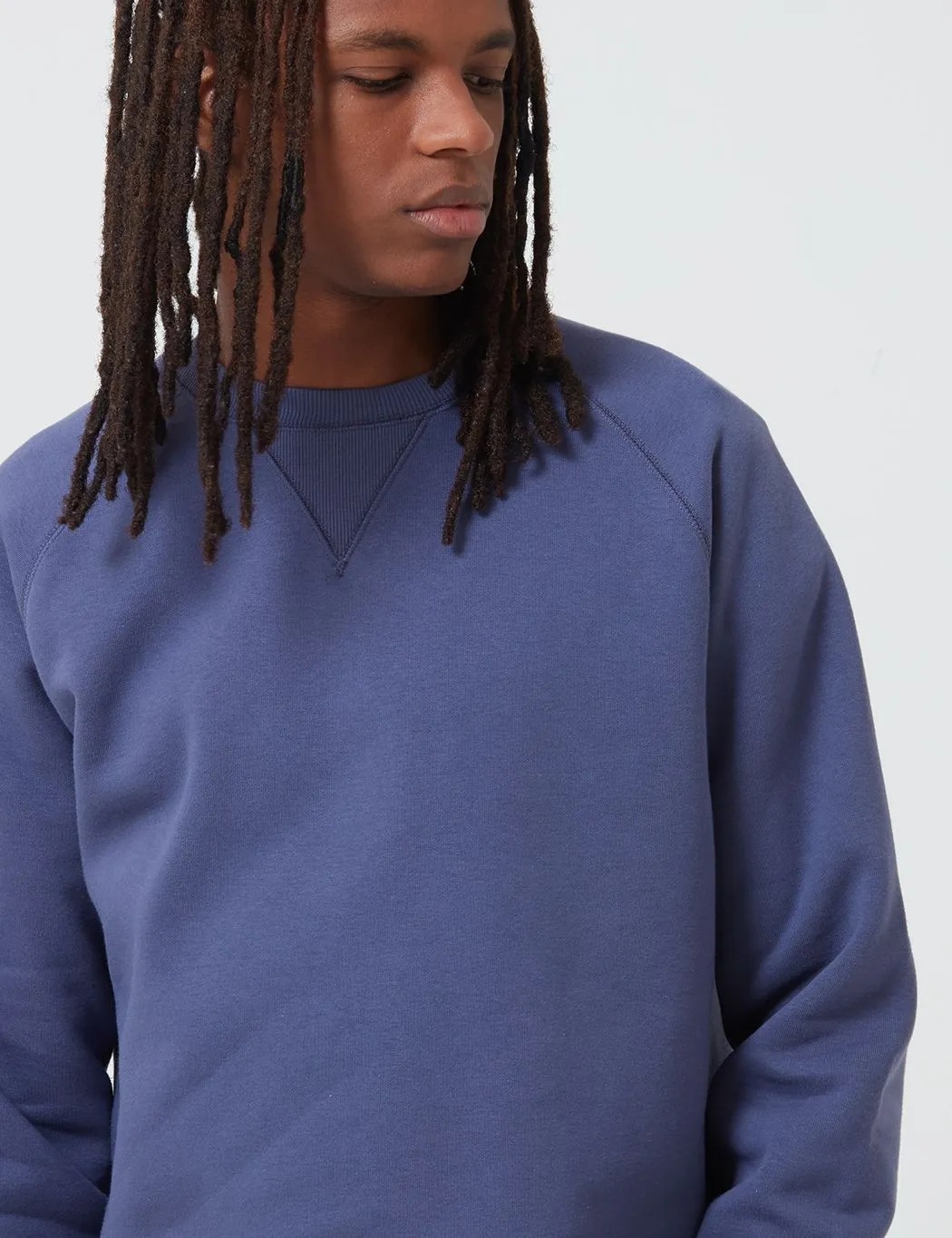 Carhartt-WIP Chase Sweatshirt - Cold Viola/Gold