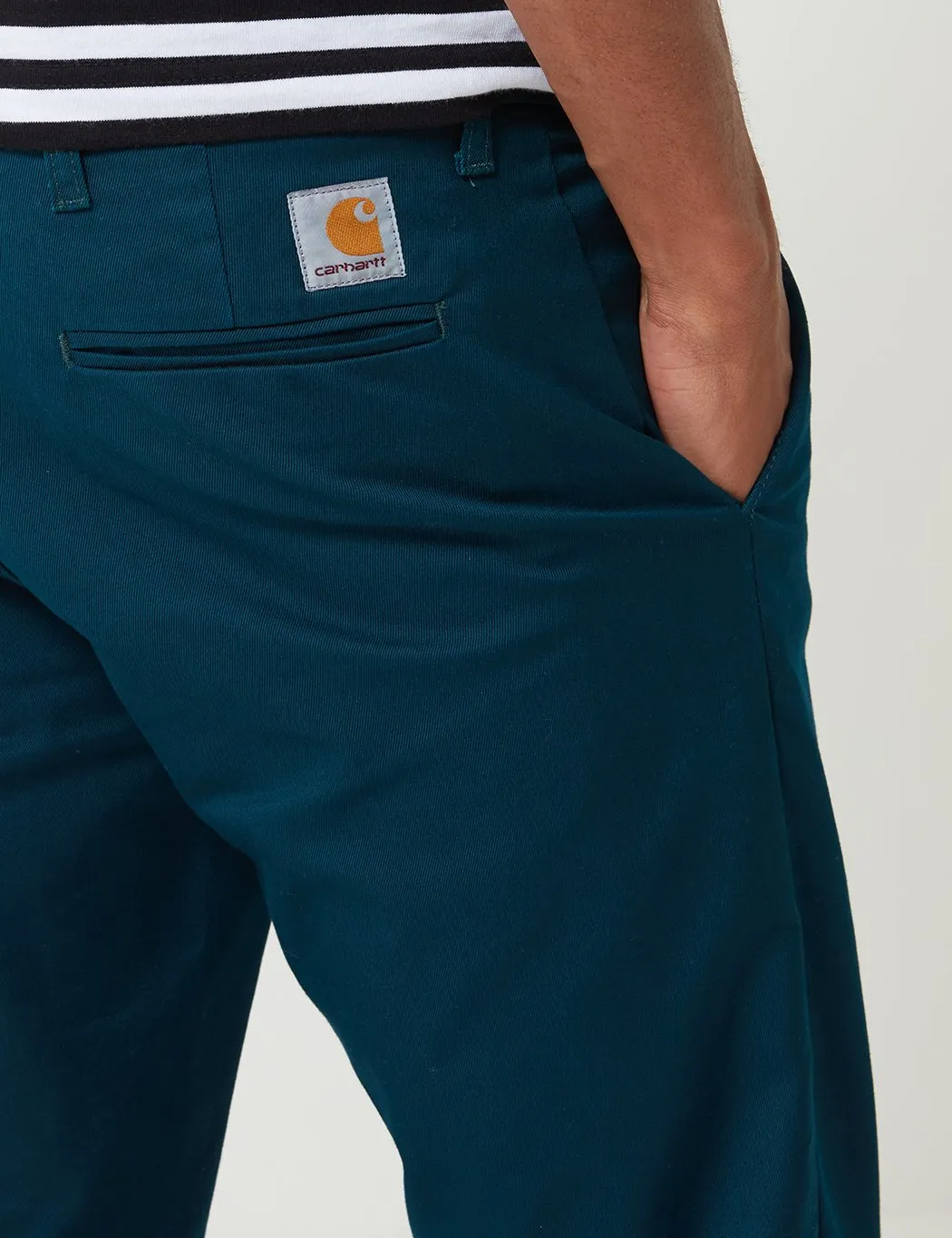 Carhartt-WIP Sid Pant Chino (Slim) - Duck Blue