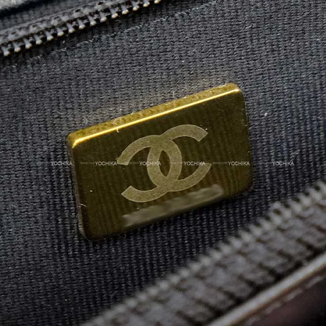 CHANEL Chain wallet Matelasse COCO mark Ball adjuster Pink/Black/Malti color Tweed/Lambskin Antipue Matte Gold Hardware AP3071[BRAND NEW][Authentic]