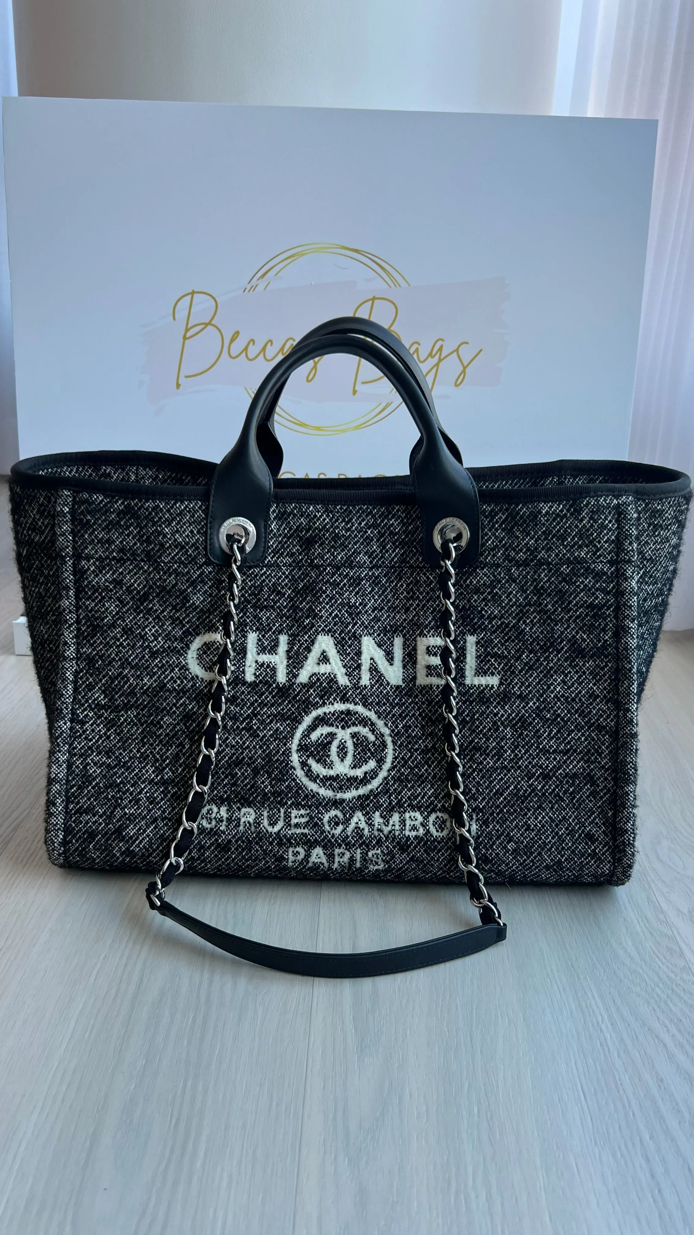 Chanel Deauville Tote Bag