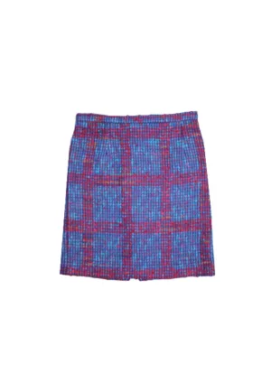 COLORFUL TWEED SKIRT