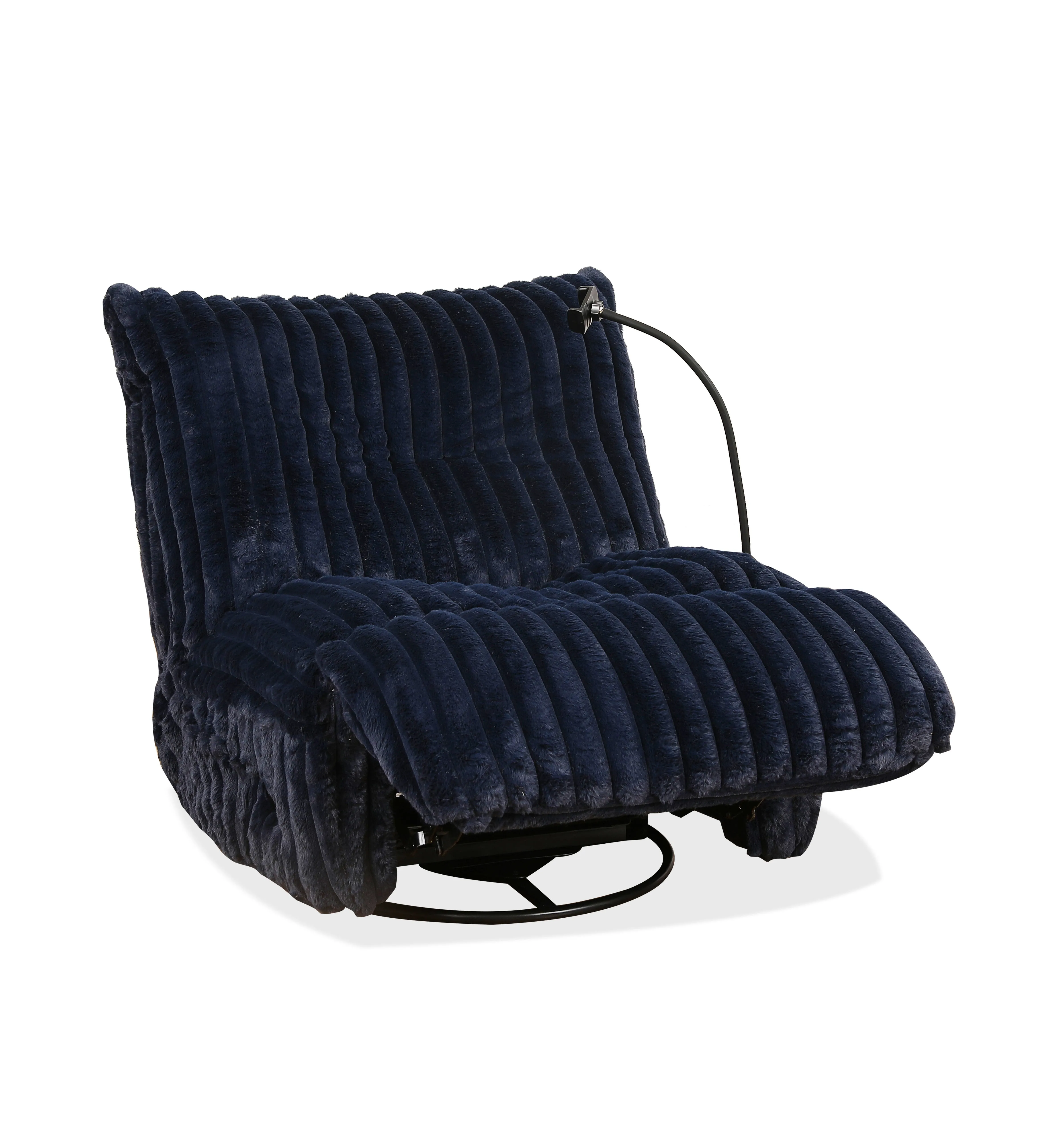 Corduroy Swivel Recliner - IF-6306