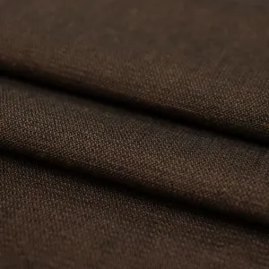 Cotton Denim Light to Medium Weight Slight Stretch Colour-Chocolate