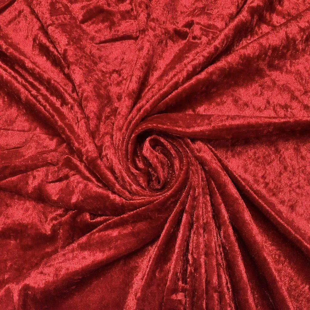 Crushed Velvet Fabric