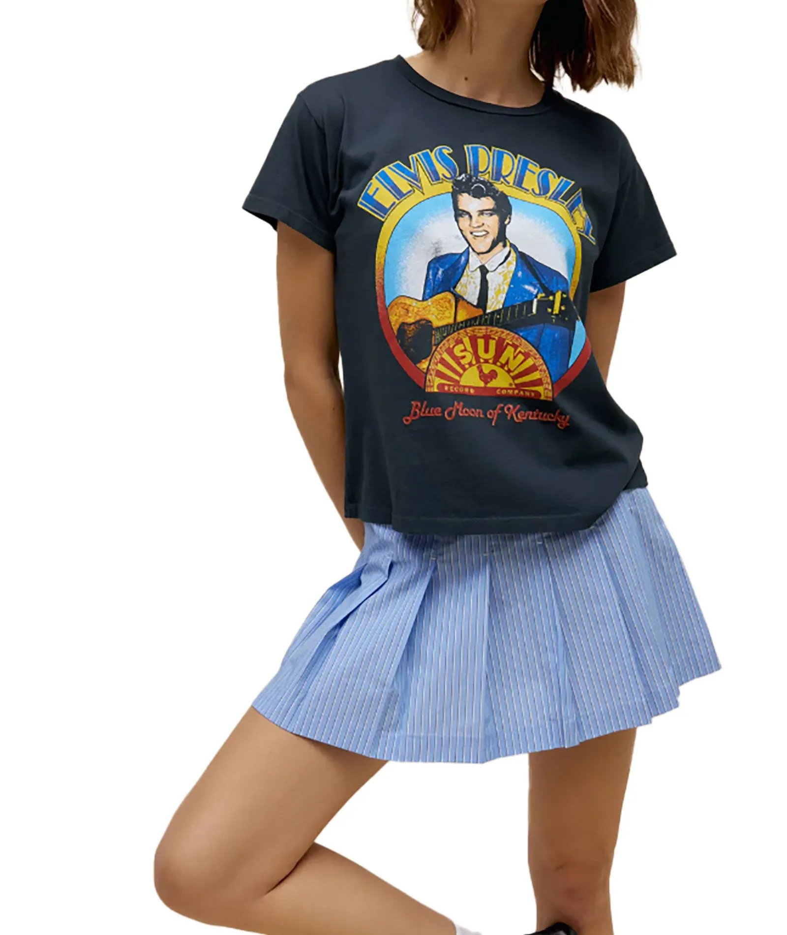 Daydreamer Women Sun Records X Elvis Blue Moon Solo Tee