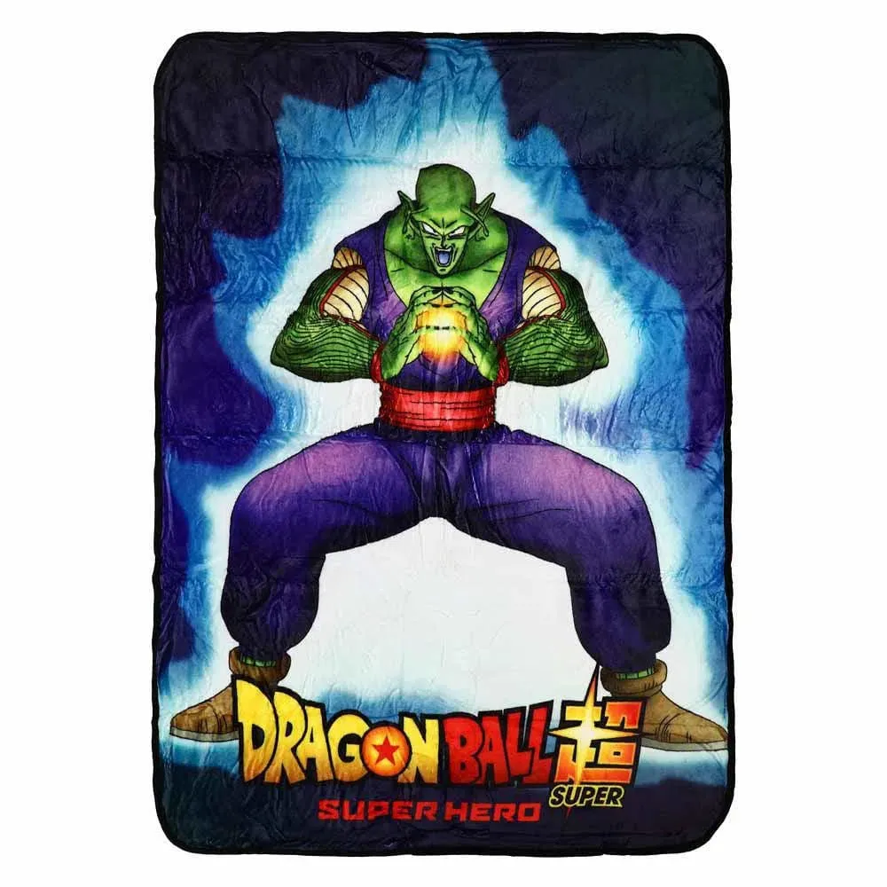 Dragon Ball Super - Piccolo Plush Throw Blanket (45"x60") - Bioworld