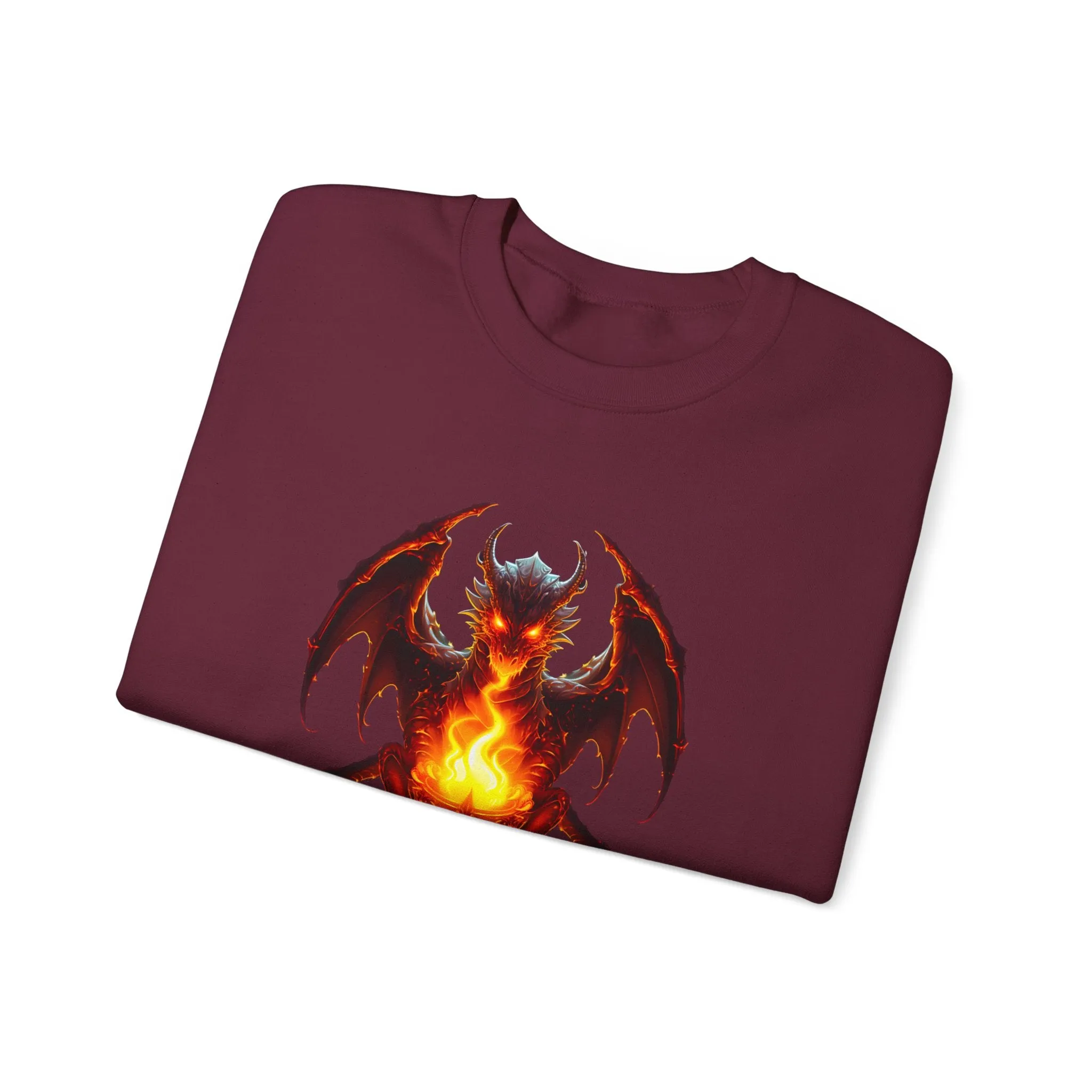 Fire Dragon Unisex Heavy Blend™ Crewneck Sweatshirt