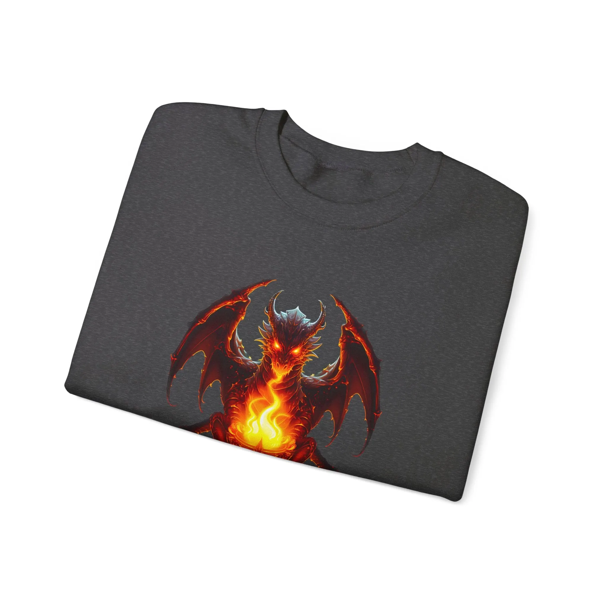 Fire Dragon Unisex Heavy Blend™ Crewneck Sweatshirt