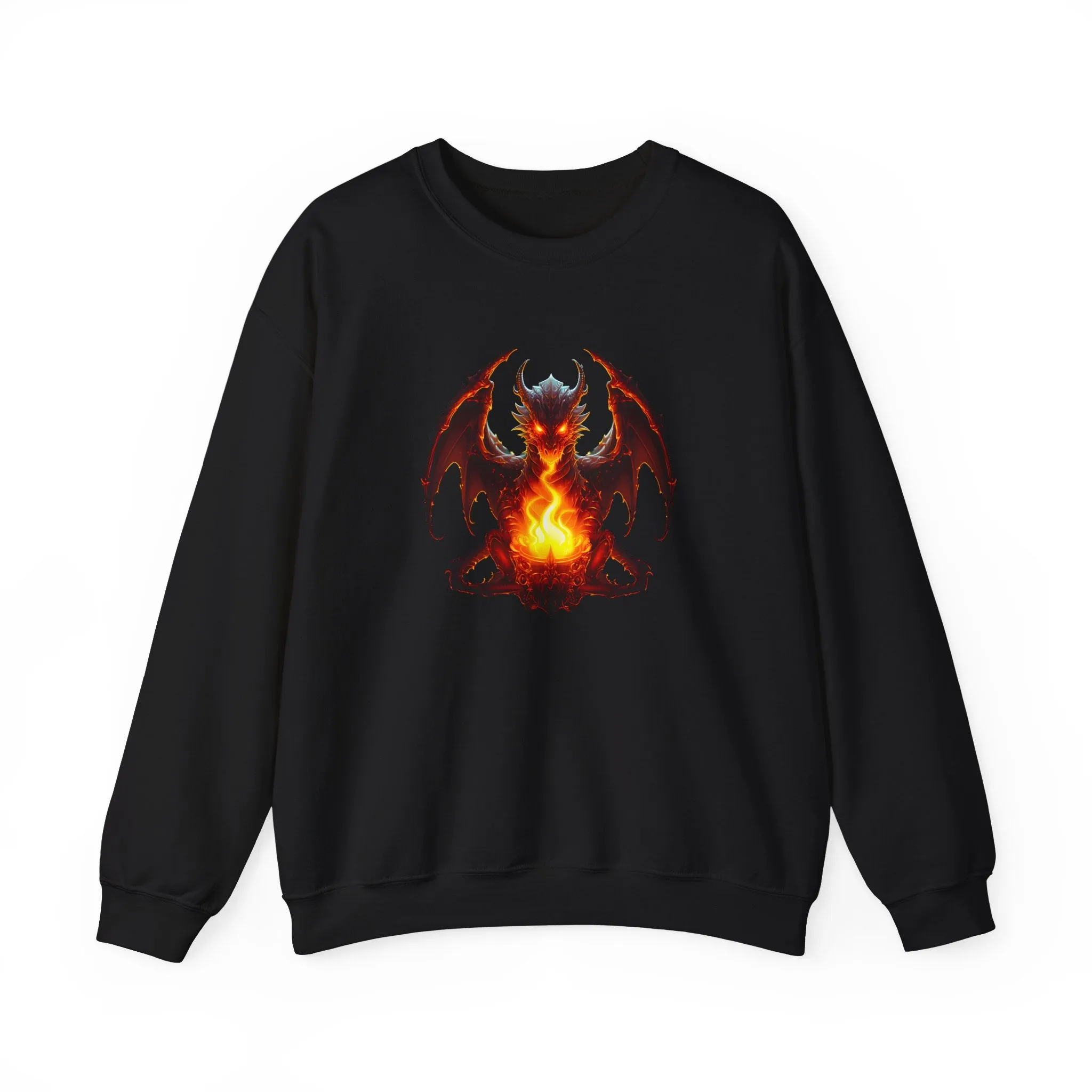 Fire Dragon Unisex Heavy Blend™ Crewneck Sweatshirt