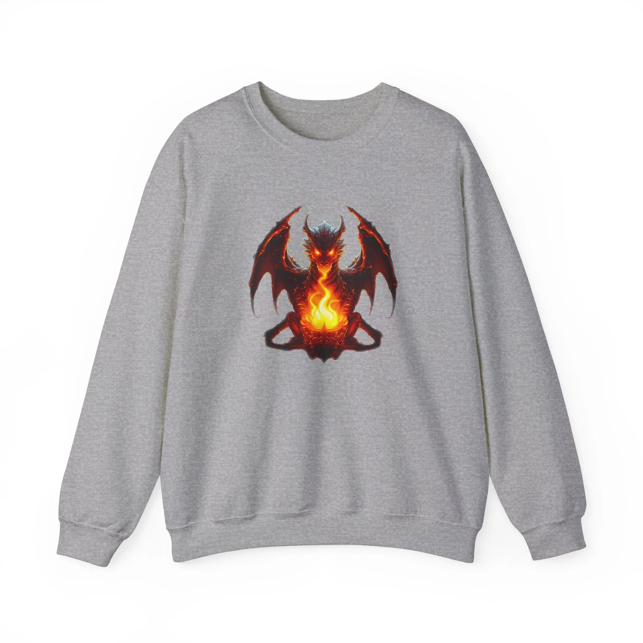 Fire Dragon Unisex Heavy Blend™ Crewneck Sweatshirt