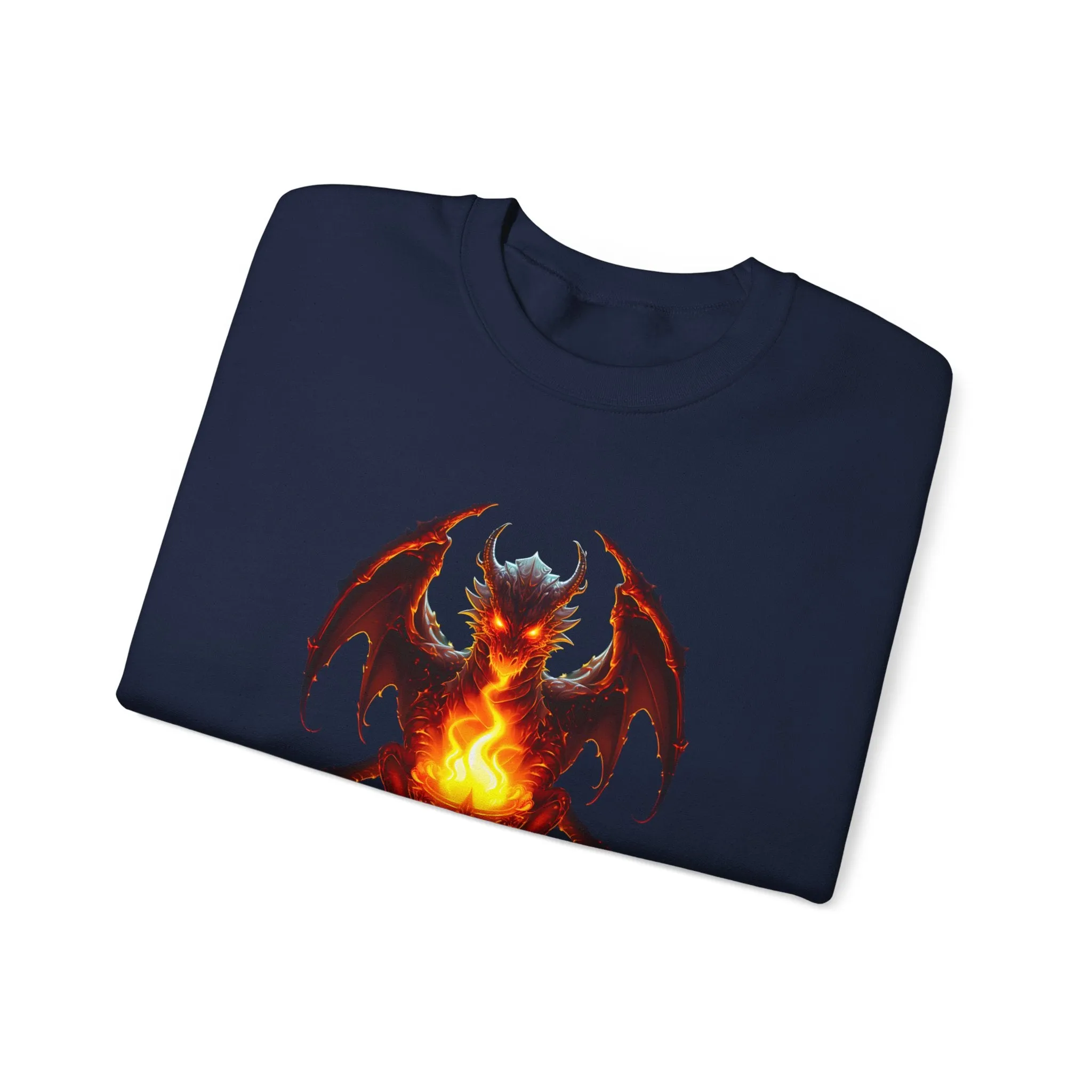 Fire Dragon Unisex Heavy Blend™ Crewneck Sweatshirt