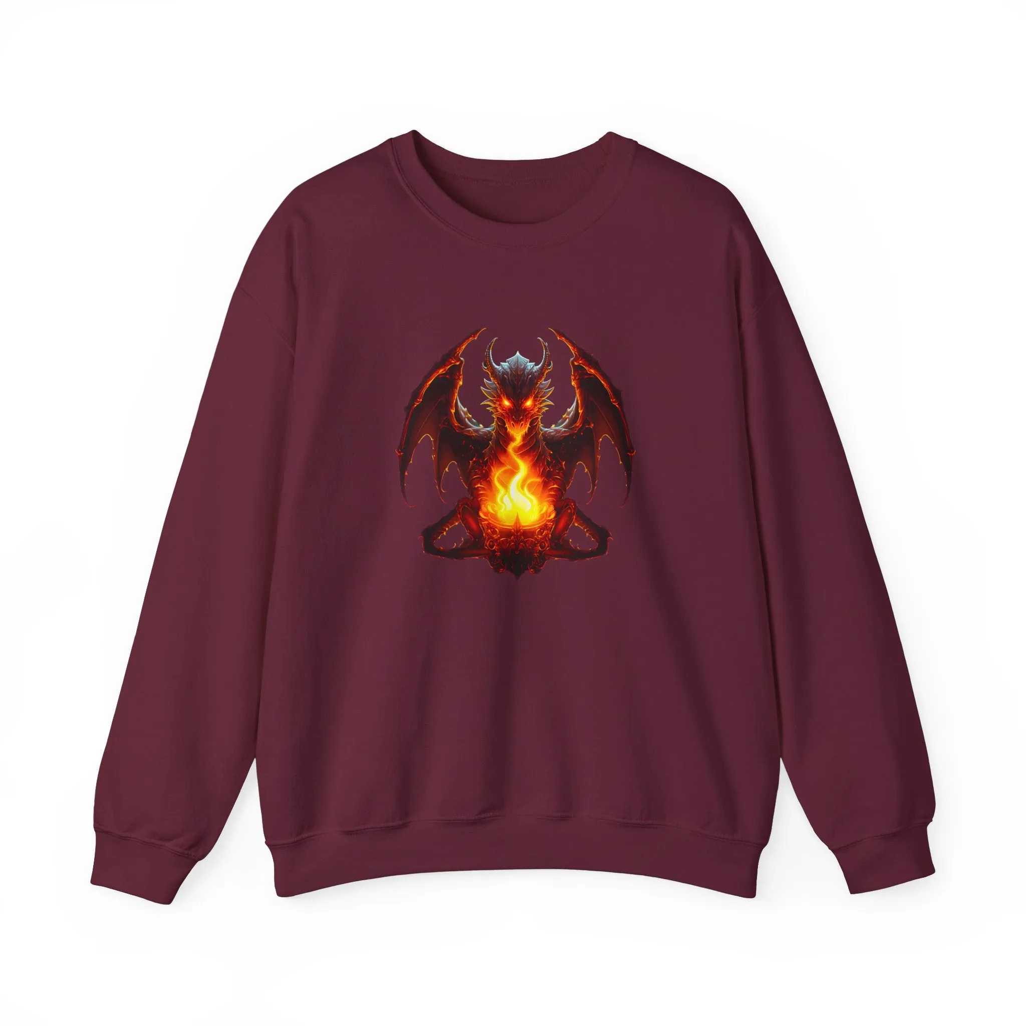 Fire Dragon Unisex Heavy Blend™ Crewneck Sweatshirt