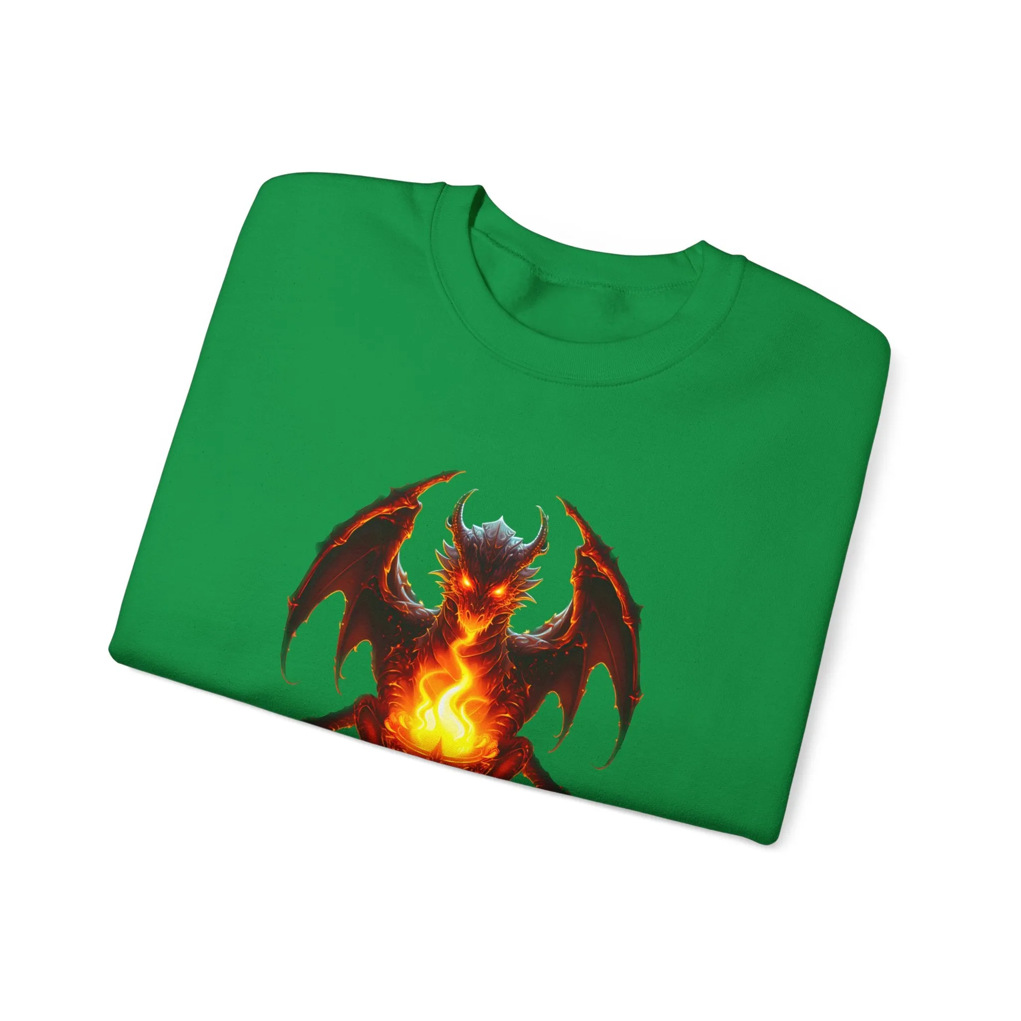 Fire Dragon Unisex Heavy Blend™ Crewneck Sweatshirt