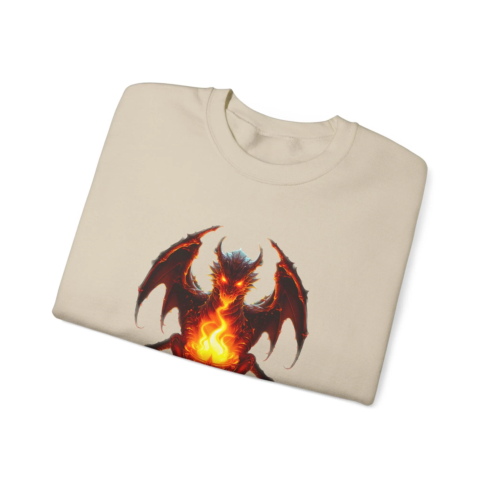 Fire Dragon Unisex Heavy Blend™ Crewneck Sweatshirt