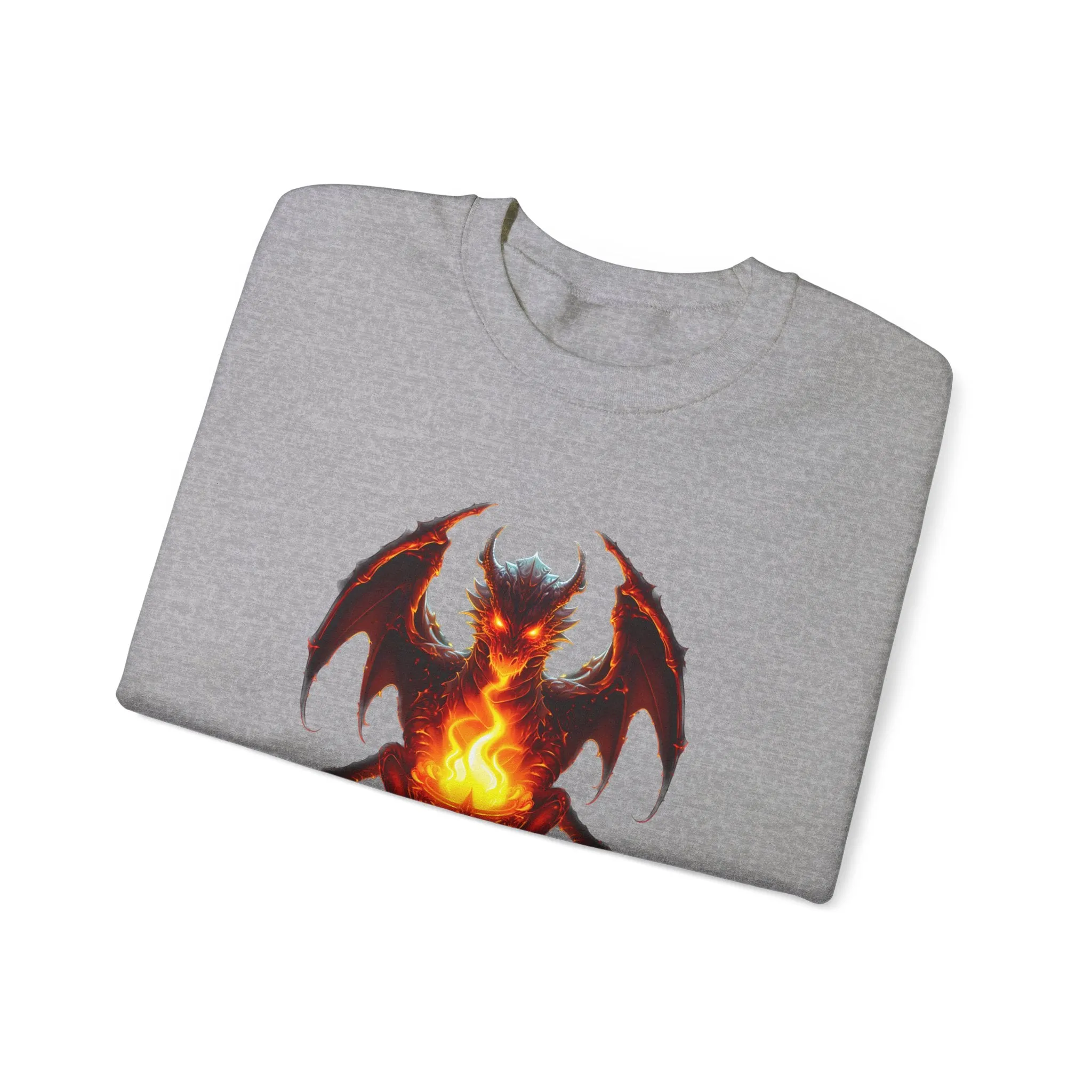 Fire Dragon Unisex Heavy Blend™ Crewneck Sweatshirt