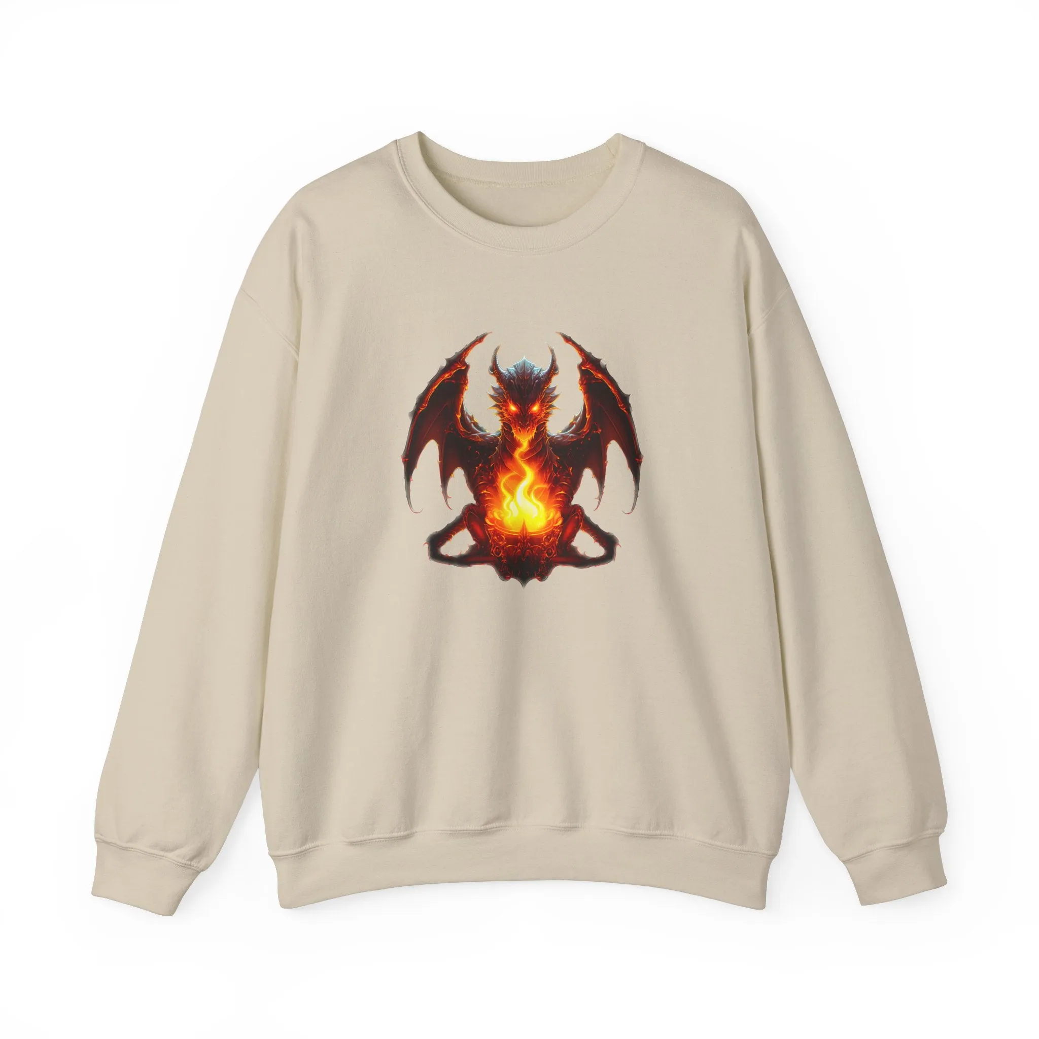 Fire Dragon Unisex Heavy Blend™ Crewneck Sweatshirt