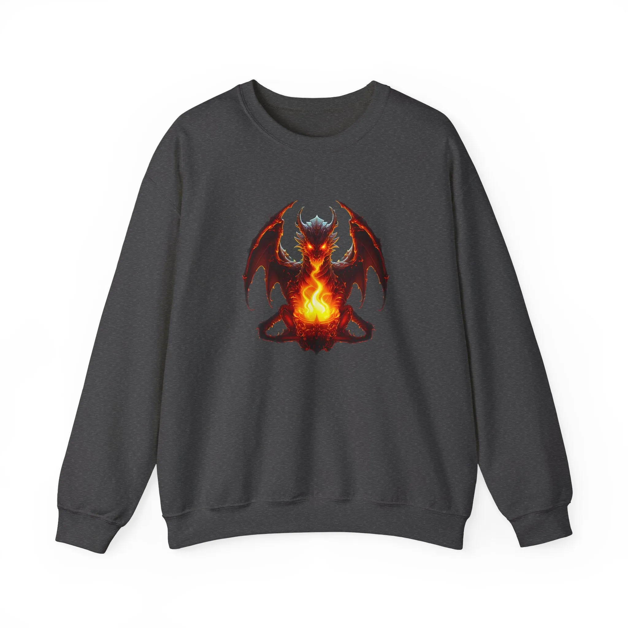 Fire Dragon Unisex Heavy Blend™ Crewneck Sweatshirt