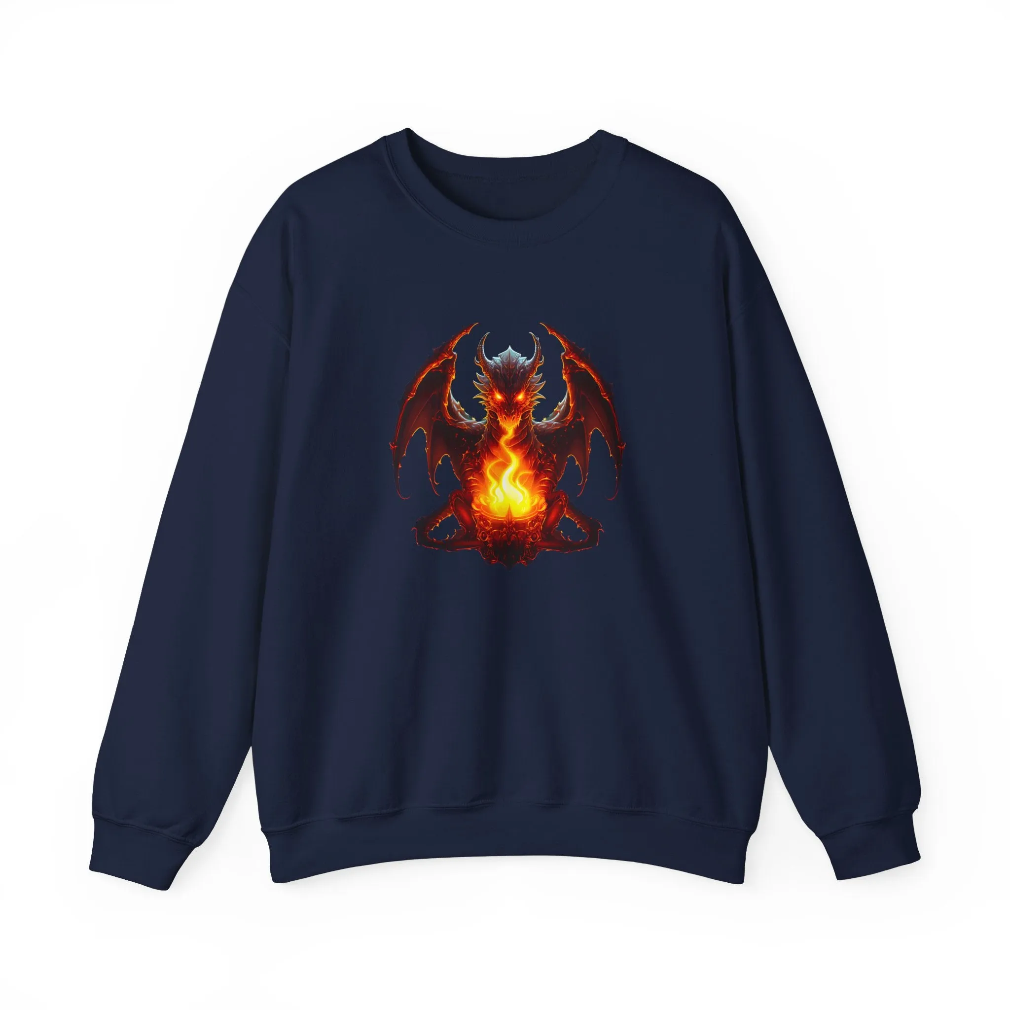 Fire Dragon Unisex Heavy Blend™ Crewneck Sweatshirt