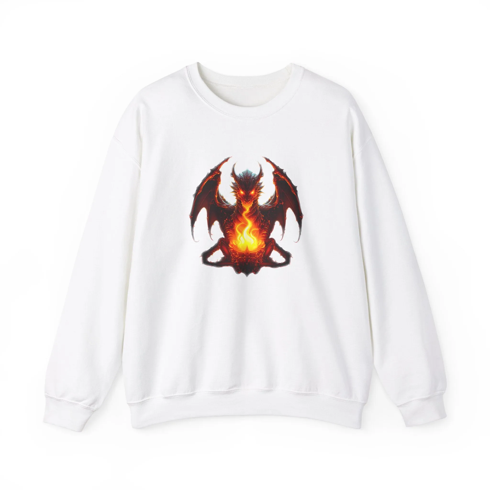 Fire Dragon Unisex Heavy Blend™ Crewneck Sweatshirt