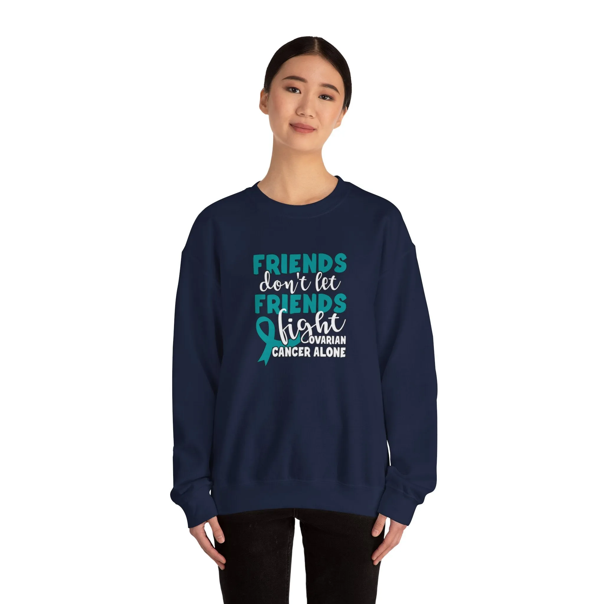 Friends Support Friends Unisex Heavy Blend™ Crewneck Sweatshirt