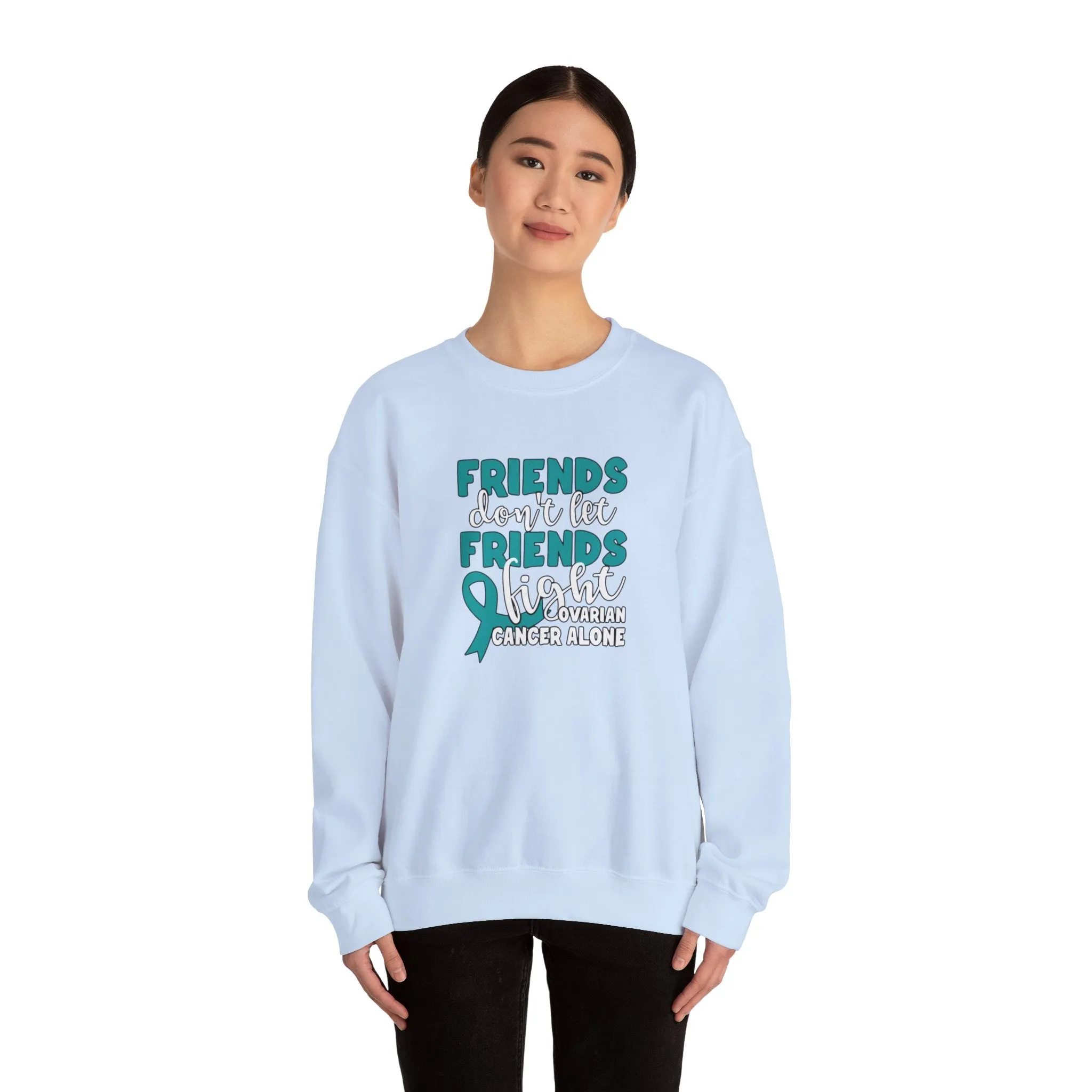 Friends Support Friends Unisex Heavy Blend™ Crewneck Sweatshirt