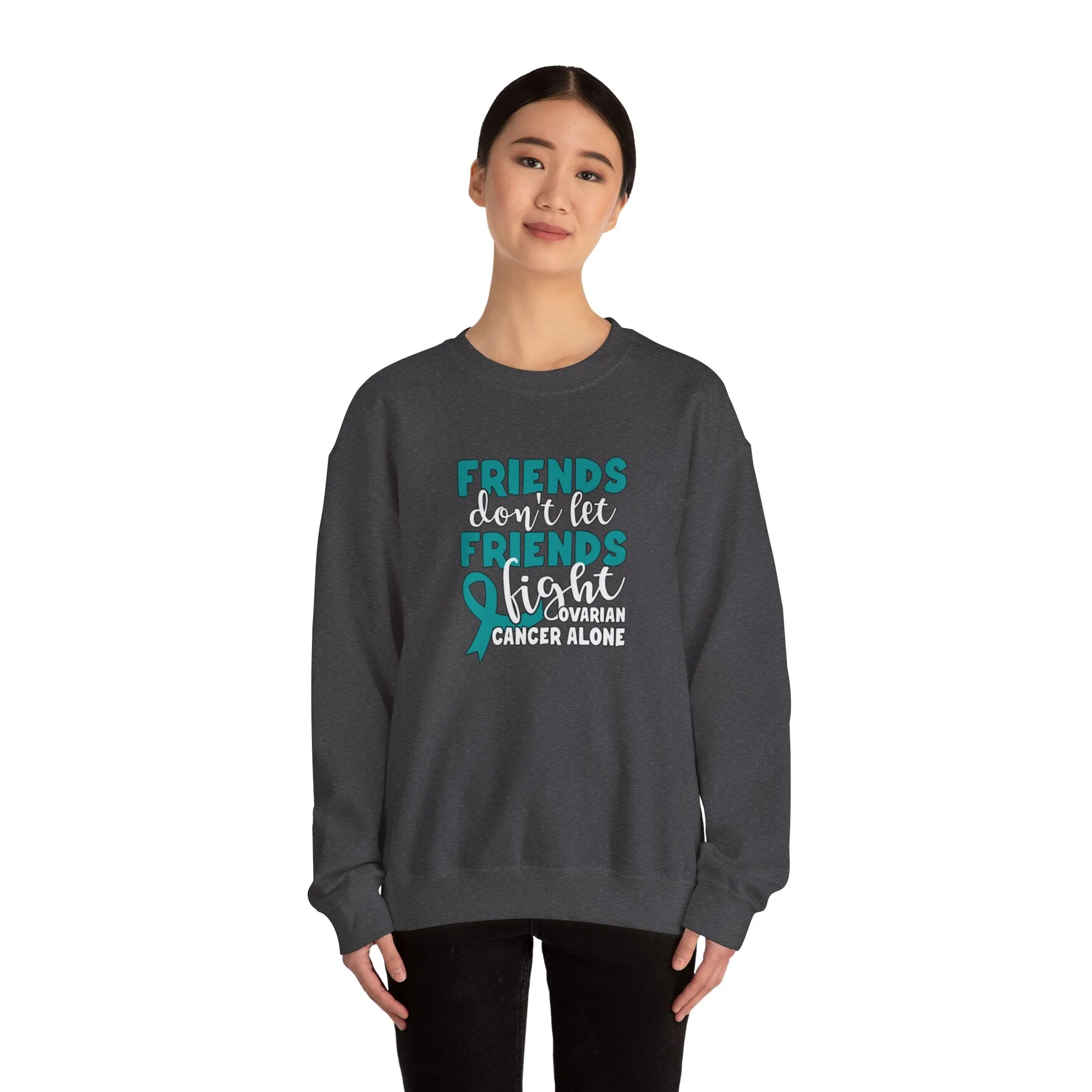 Friends Support Friends Unisex Heavy Blend™ Crewneck Sweatshirt