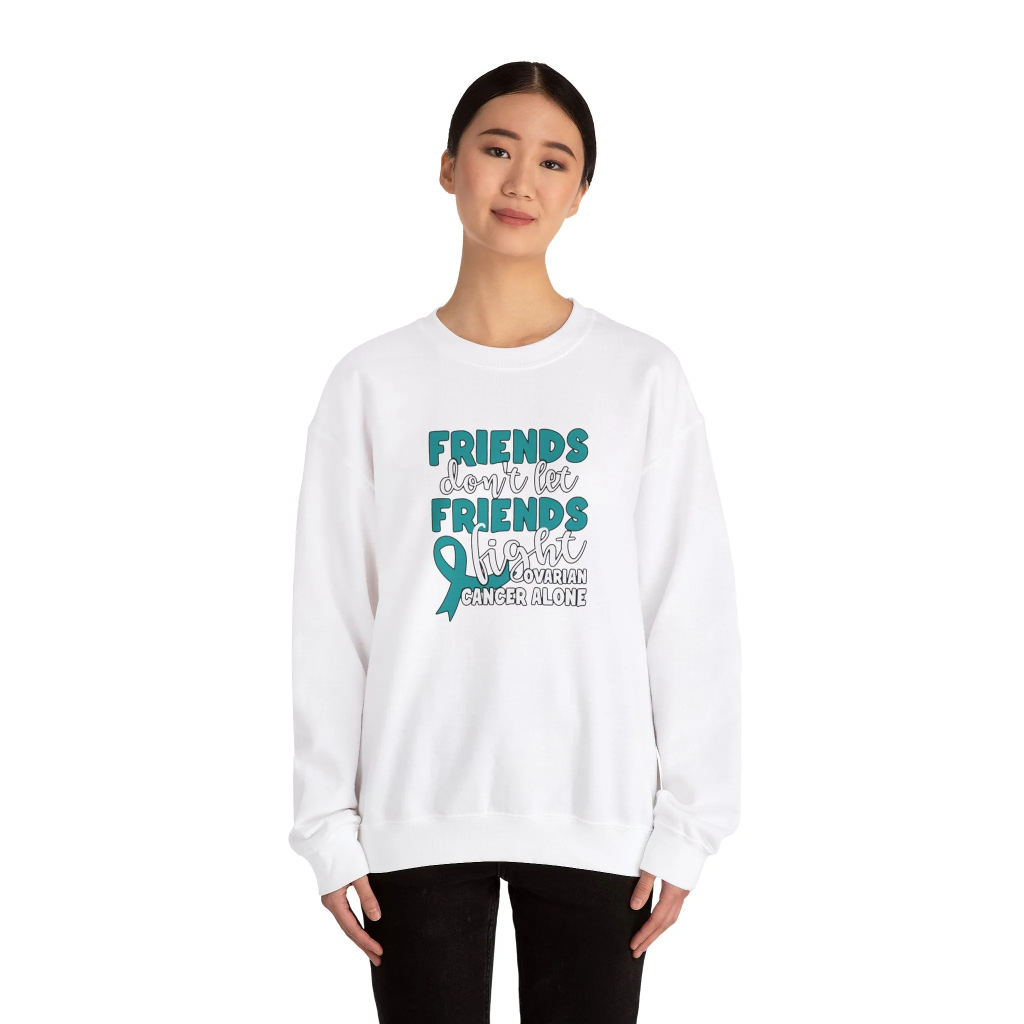 Friends Support Friends Unisex Heavy Blend™ Crewneck Sweatshirt