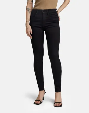 G-Star RAW Lhana Skinny Jeans Pitch Black